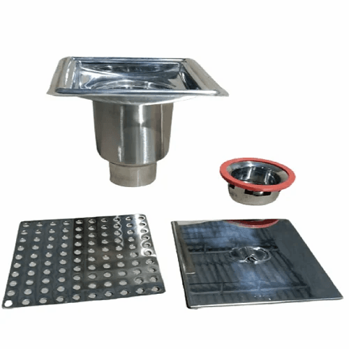 SS Drain Trap 150mm (Double Seal, Hotels) in Vasai - Construction & Real Estate