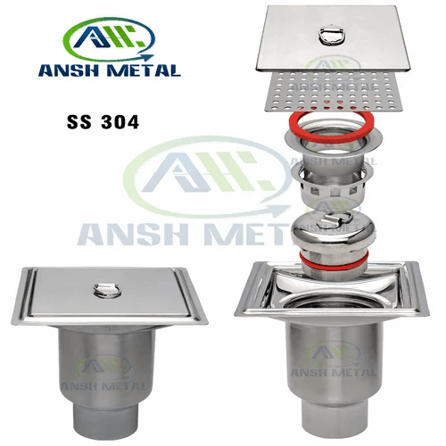 SS Drain Trap 150mm (Double Lock) in Vasai - Construction & Real Estate