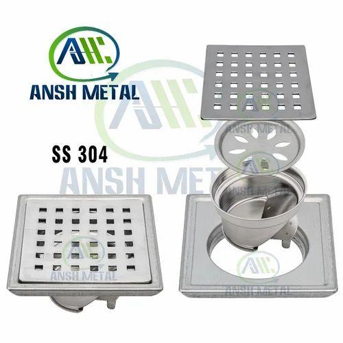 Stainless Steel Floor Drain 6x6 inch in Vasai - Construction & Real Estate