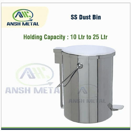20 Liter SS Pedal Bin