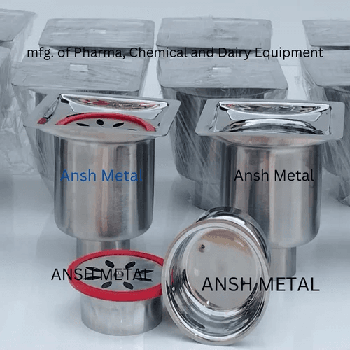 SS Drain Trap Pharma Equipment 125mm in Vasai - Construction & Real Estate