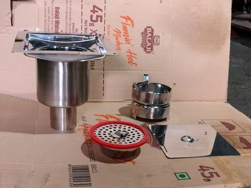 304 SS Drain Trap 250x250x225mm in Vasai - Construction & Real Estate