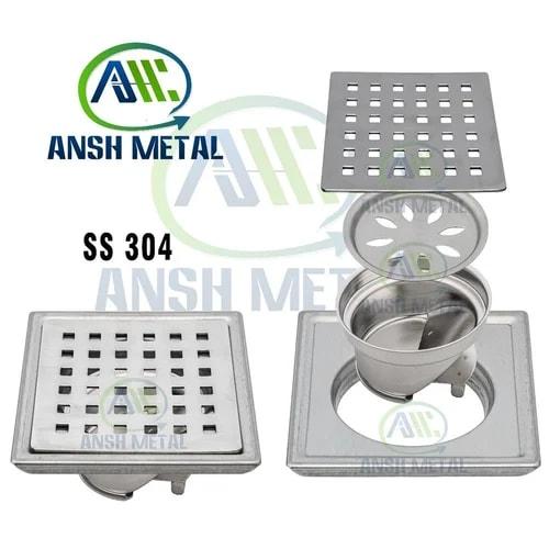Stainless Steel Floor Drain for Bathroom & Kitchen – SS 304 Floor Drain in Vasai - Construction & Real Estate